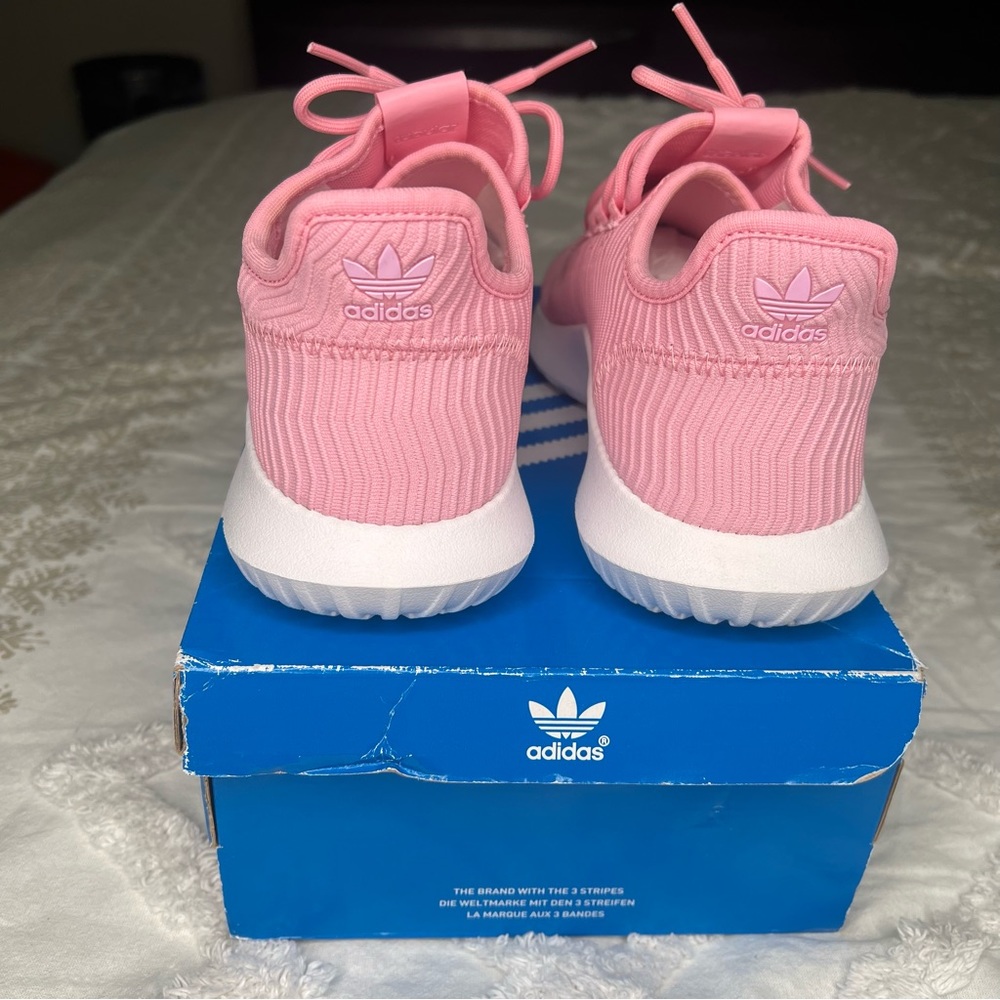 ADIDAS Tubular Shadow J 'Light Pink' Shoes - Picture 6 of 8